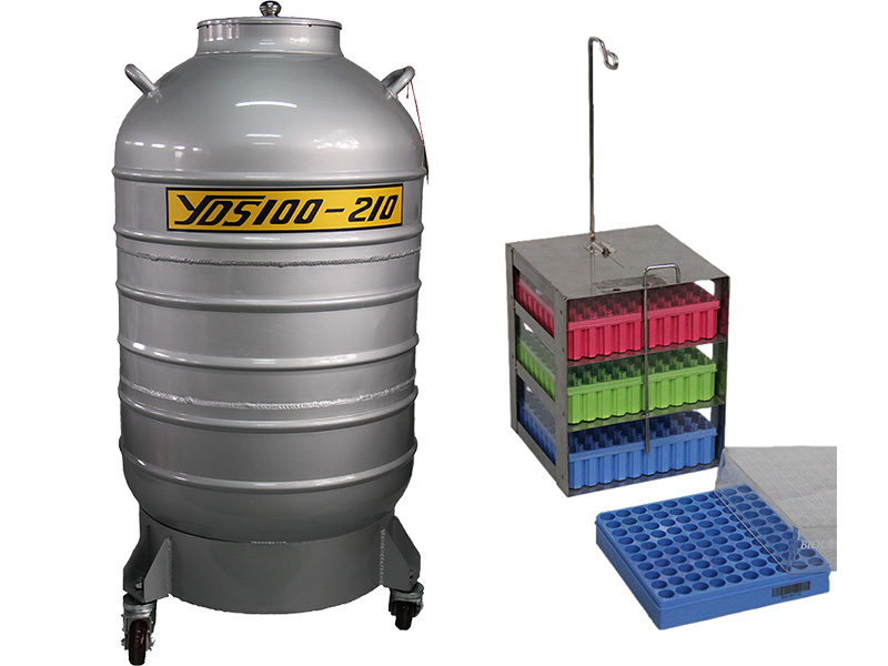 Large caliber storage YDS/ liquid nitrogen container