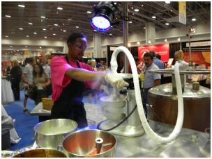 Liquid Nitrogen : making ice cream the physicist's way